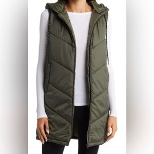 Z by Zella | Puffer Vest in Olive Sz Large